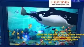 USA 3D Angry deep whale Fishing Game Machine Original  from HomingGame