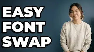 How Do I Change Text To A New Font In Premiere Pro?