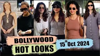 Bollywood Actress Hot Look | Ananya Panday | Malaika Arora | Sharvari Wagh | 15th Oct 2024 | 10 Pm