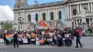 Today in Belfast: Phaglam Protest for Justice