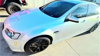 '09 Pontiac G8 GT mid muffler delete SOLOPerformance, added Flowmaster Flow FX mufflers