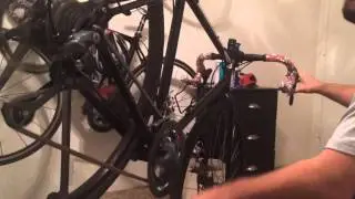 Campagnolo veloce shifters with shimano 8 speed Shimergo