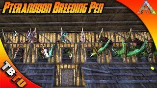 PTERANODON BREEDING PEN! BEST WAY TO BREED PTERANODON! Ark Survival Evolved E5