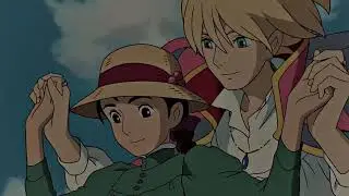 Howl&acute;s moving castle edit - Merry go round of life music
