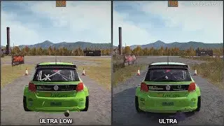 DiRT 4 [PC] - Ultra Low vs Ultra - Graphics Comparison