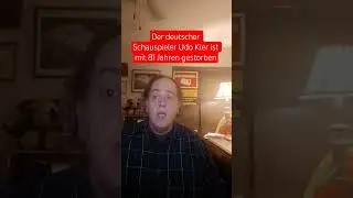 Der deutscher Schauspieler Udo Kier ist mit 81 Jahren gestorben