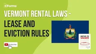 Vermont Rental Laws Lease and Eviction Rules