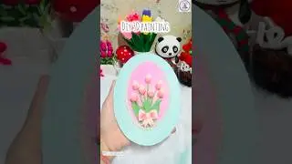 How to make 3d painting|3d painting with clay #art #aestheticroomdecor #diycrafts #viral #shorts#diy