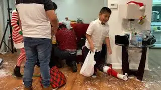 Cuando los dulces de la posada causan una guerra familiar 😂🎄