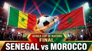 ليله الماما افريقا 🌃🥶 وكل العبث الكروى والمهازل التحكيميه تقضى على المباراه🇲🇦⚽🇸🇳 ويفوز من يستحق 👆