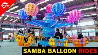 Samba Balloon rides are manufactured in factories in China#amusement #china #manufacturer #rider
