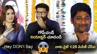 director Thiru Fun With Heroin  Zareen Khan | Chanakya Movie Team Dussehra Special Interview | FL