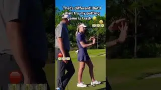 ❤️Ok Scottie I&rsquo;ll work on that❤️ ! #golf #shorts #golfshorts #putin #lidia #golfnetwork #
