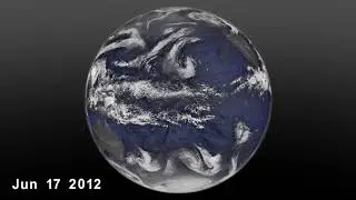 Earth Day 2020: GEOS-5 Modeled Cloud Cover