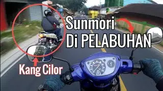 TOURING DAN SUNMORI DI PELABUHAN RATU SUASANA YANG INDAH | NOUVO motovlog