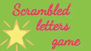 Scrambled letters game  @ Guess the word           kosala with education     