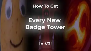 How To Get EVERY NEW BADGE TOWER In Slap Battles Tower Defense! (V3)