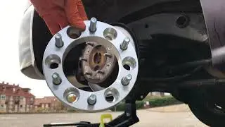 Montar separadores de 3cm en ssangyong rexton