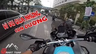 BMW R1200GS - Dạo Dạo Tr&ecirc;n Con Đường L&agrave;ng #GrantTuan
