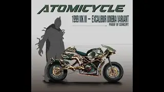 WARFRAME: Atomicycle Redesign Timelapse PHASE 01