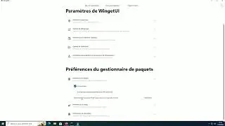 WingetUI utilitaire graphique pour g&eacute;rer vos logiciels Windows 10.