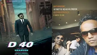 |Dhanush 40 - Official Gangstar Movie Update| | |Moviesstar