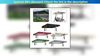 First Look Garden Swing Seat Top Cover Replacement Canopy Waterproof Swing Top Cover Swing Chair Pa