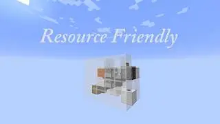 Minecraft 1.13.2 Compact Chicken Farm (Resource Friendly)