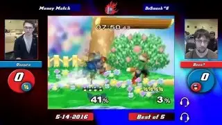 DePaul Smashfest #5 (Melee) Money Match - Unsure (Fox, Falco) vs. Bees? (Captain Falcon)