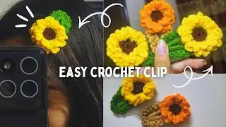 Easy Handmade Crochet Flower Clips Tutorial &ndash; Step by Step
