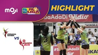 Jakarta Pertamina Fastron VS Jakarta BIN (3-1) | Highlight FINAL FOUR PLN Mobile Proliga 2023