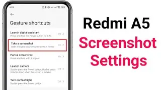 Redmi A5 Screenshot Setting || How To Screenshot in  Redmi A5 Phone