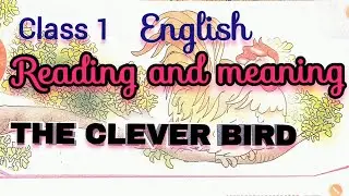 The Clever Bird . Class 1 english . Reading and meaning .#Class1english