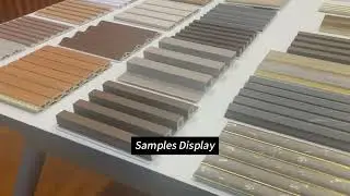Samples Display #pvcmarblesheet #pustone #acousticpanel #wallpaper #homedecor #interiordesign