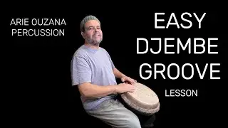 Learn an Easy African Groove | Beginner Djembe Lesson with Arie Ouzana