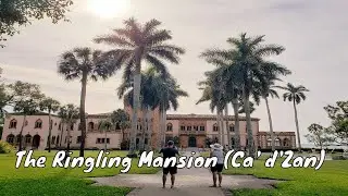 TOUR the GROUNDS & LANDSCAPE - The Ringling Mansion (Ca' d'Zan) - Sarasota, Florida