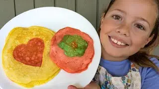 How To Make Colored Pancake Batter Art