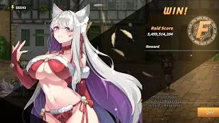 Aina raid . (Odd months - archer buff week) Luna dps mage team.