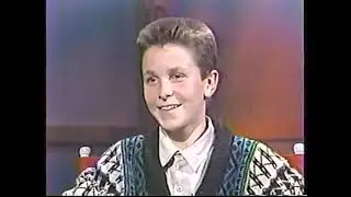 Christian Bale first interview ever with Gene Shalit 1987