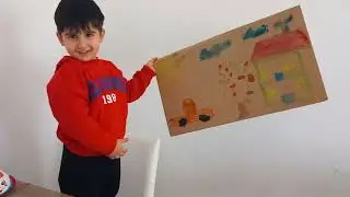 Küçük ressamla Annesi Büyük Şahaser Yapcak Güney'in Resimi  Tamamladı Ve devamı Gelecek 