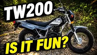 Yamaha TW200 2021 года: первая поездка и первые мысли. Обзор Dual Sport