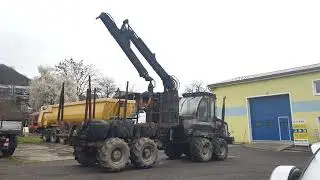 2013 Logset 4F forwarder 13t vyvazecka lesni drevo transport forestry holz