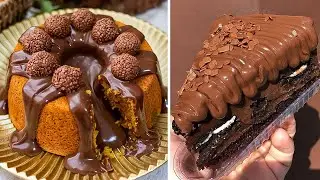 Best Satisfying Chocolate Cake Decorating Ideas 🍩 So Yummy Cake 🤎 Cake And Dessert