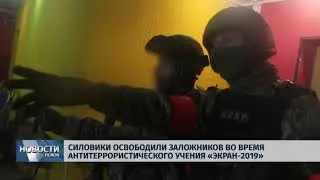 Новости Псков 26.02.2019 / Силовики освободили заложников во время антитеррористического учения