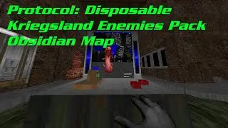 [Doom II] Protocol: Disposable + Kriegsland Enemies Pack + Obsidian Map