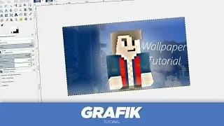 MINECRAFT WALLPAPER MIT GIMP! | KBDESIGNZ
