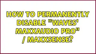 How to permanently disable 