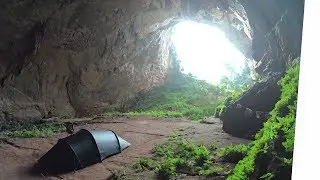 Camping in Giant Caves Part 2
