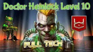 War Commander Doctor Hemlock Level 10 / Full Tech.