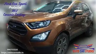 Ford EcoSport Protected with Paint Protection Film PPF -Ceramic Coating|Mumbai|Thane|Mira road